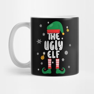 Ugly Elf - Christmas Little Helper Design Mug